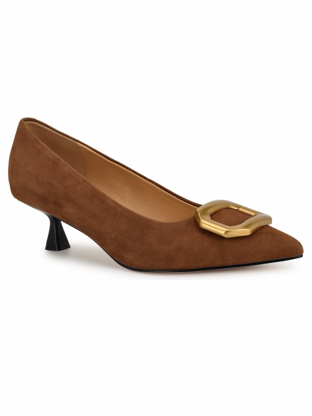 Nine West Propper Kitten Heel Suede Size 10